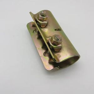 SLEEVE <strong>COUPLER</strong> 48.3mm Scaffold <strong>Coupler</strong> <strong>Fixed</strong> Type | Stamped Galvanized Clamp for <strong>Scaffolding</strong> Pipe Systems - Product Image 1