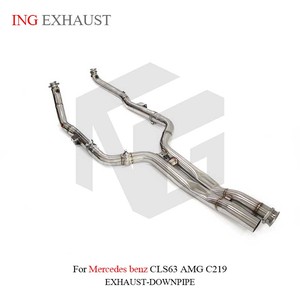 Nuovo Sistema di Scarico ad Alto Flusso 6.2L Downpipe per Mercedes-Benz CLS63 AMG <span class=keywords><strong>C219</strong></span> Senza Scudo Termico Accessori Auto - Product Image 4