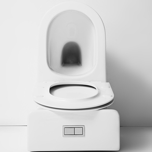 Inodoro Cerámico Estándar para el Hogar, Taza Alargada, Ahorro <span class=keywords><strong>de</strong></span> <span class=keywords><strong>Agua</strong></span>, Doble Descarga, Altura Confortable, Fácil <span class=keywords><strong>de</strong></span> Limpiar, Superficie Esmaltada - Product Image 6