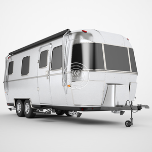 2025 Low Price Road Camper <b>Trailer</b> Aluminum Made Chinese Factory Off Road Stainless Steel Caravan RV - Product Image 2