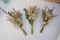 Boho Mini Set de Bouquets de Fleurs Séchées Petites Décorations de Table Boîte à Lettres Cadeaux pour Mariages Noël Pâques Saint Valentin
