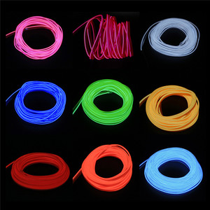 decoration <strong>Flashing</strong> <strong>EL</strong> Wire LED Glowing Party Supplies Glow <strong>EL</strong> <strong>line</strong> cable - Product Image 4