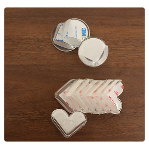 Uwecan trasparente PVC mobile da scrivania protezione angolare protezione rotonda di sicurezza per il bordo e <span class=keywords><strong>l</strong></span>'<span class=keywords><strong>angolo</strong></span> <span class=keywords><strong>del</strong></span> bambino - Product Image 5