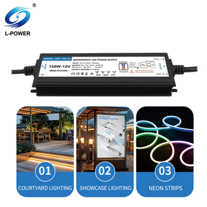 BIS INDIAN LED alimentation étanche 12V 24V 60W-400W extérieur tension constante interrupteur d'alimentation IP67 - Product Image 6