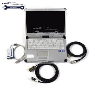 Kit de diagnostic MTU (USB-vers-CAN V2) MTU Diasys avec câble de test MTU MDEC ECU4 + câble de diagnostic MUT ADEC ECU7 + ordinateur portable CFC2 - Product Image 1