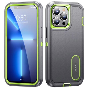 Funda Protectora para Teléfono con Soporte y Tarjetero, Diseño Deportivo Premium, TPU+PC, Resistente a Golpes, para 13 16 17 Pro Max - Product Image 2