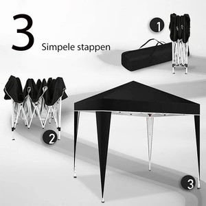 ABCCANOPY Carpa Plegable de PVC 3x3m, Gazebo para Balcón, Ecológico, Impermeable y Portátil - Product Image 3