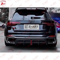 Z-ART 2020 + Kit de carrosserie de réglage en Fiber de carbone RS4 pour AUDI B9 RS4 Kit de carrosserie de diffuseur en Fiber de carbone pour Audi RS4 Aerokit