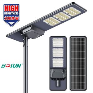 Lampadaires solaires 220lm/w, étanches IP65, pour routes, autoroutes, places, longue durée de vie, lampadaire solaire tout-en-un - Product Image 4