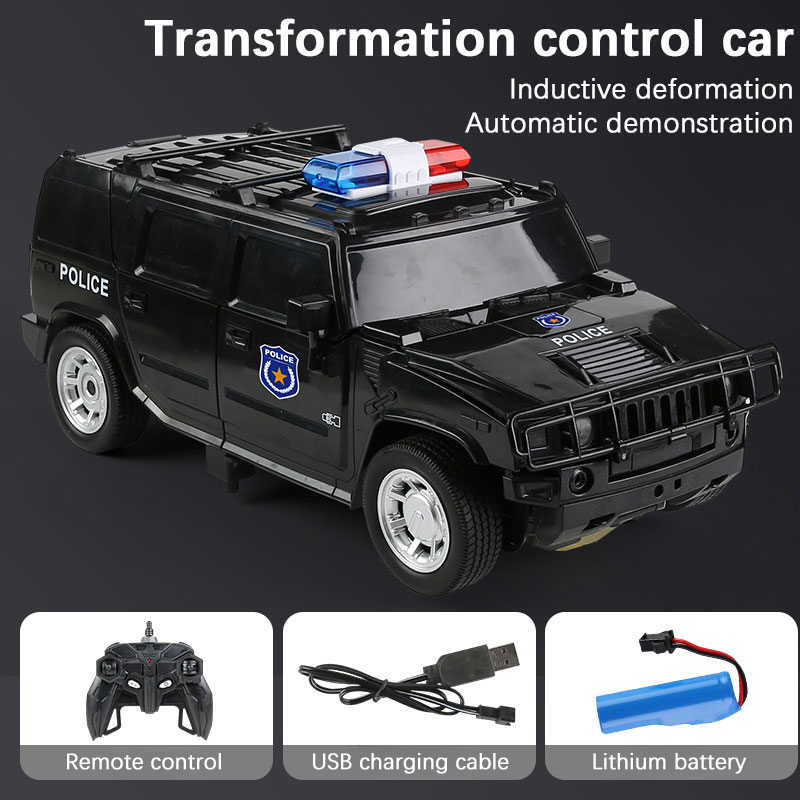 รถตำรวจแปลงร่าง (ที่จับ + เซ็นเซอร์)