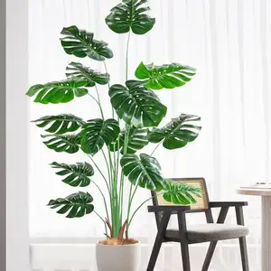 Artificial Monstera Bamboo Artificial Trees Living Room Plants Potted Plants Luxury Interior Decoration Landscape Ornaments