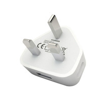 Chargeur rapide 1 port USB Adopter 3 broches UK adaptateur de prise murale secteur