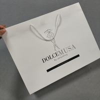 Sacs cadeaux pour Shopping en papier blanc, sacs d'emballage par Sublimation pour aliments, 100 unités