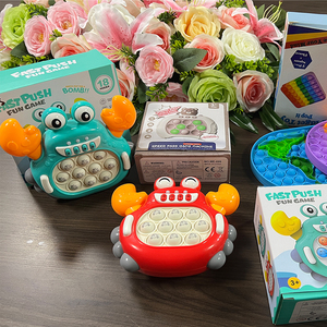 Soulager la bulle de Stress contre le nouveau crabe Quick <span class=keywords><strong>Pop</strong></span> Fast Push Fun Electronic Tiktok Hot Press It Game Fidget Toys - Product Image 4