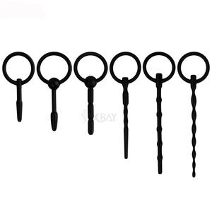 SEXBAY colokan uretra silikon untuk pria mainan seks penghalang uretra mata kuda mainan seks 6 ukuran untuk pria - Product Image 1