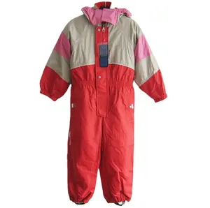 ZN--One pieces coverall ski suits pants hot sales good quality winter boy kids ski pants
