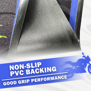 Meilleures ventes <span class=keywords><strong>Tapis</strong></span> <span class=keywords><strong>de</strong></span> présentation irrégulier personnalisé Moto Racing Motocross <span class=keywords><strong>Tapis</strong></span> <span class=keywords><strong>de</strong></span> garage antidérapant pour parking et garage - Product Image 2