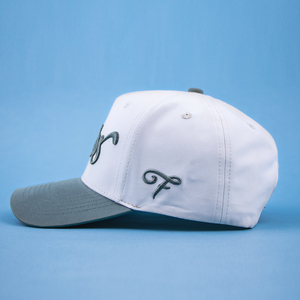 Cappello da Baseball a 5 Pannelli di Alta Qualità con Logo Personalizzato, Chiusura Snap Back, Bicolore con Ricamo 3D - Product Image 3