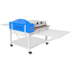 Tự động Áo dệt kim Túi nung chảy máy dính tạo bọt Bronzing máy truyền nhiệt máy cho vải da hàng may mặc - Product Image 5