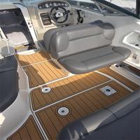 Plateforme de bain et tapis de cockpit pour bateau 2000 Chaparral 240 Signature, en mousse EVA, imitation teck, style SeaDek MarineMat, auto-adhésif