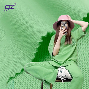 70 coton 30 polyester sorona tissu tissu pour vêtements coton sorona tshirt OEM personnalisé Gsm - Product Image 1