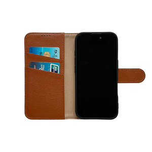 Lytchi modello nuovo arrivo Flip magnetico in vera pelle di vacchetta custodia per <span class=keywords><strong>telefono</strong></span> per iPhone 17 Pro Max 17 Air 17 Pro Folio Book - Product Image 4
