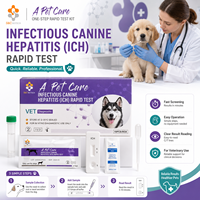 Kit de test antigénique du parvovirus canin S&C CPV, test de diagnostic rapide du parvo pour chien, prêt à être expédié, sans MOQ