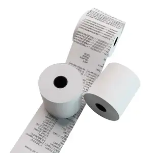 75Mm Fabrikanten Jumbo Pos Kassa Afdrukken Ontvangst Ticket Thermische Papierrollen
