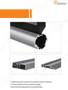 Nouveau lancement : <span class=keywords><strong>Moustiquaire</strong></span> à enroulement moderne détachable <span class=keywords><strong>avec</strong></span> brevet, ignifuge, résistante aux insectes, coupe-vent et technologie de fusion à chaud unique - Product Image 3