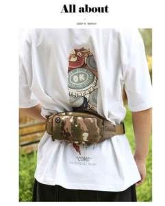 Riñonera Impermeable para Hombre y Mujer, Cinturón Cruzado Tipo Canguro - Product Image 4