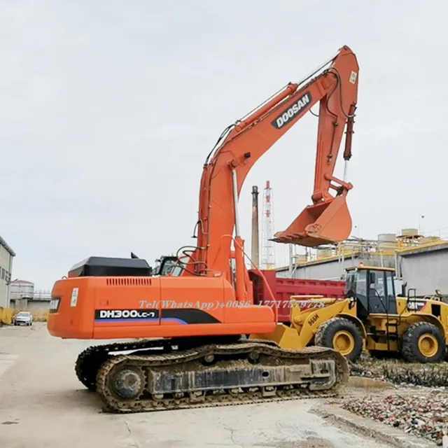 Gebruikte Doosan Graafmachine DH300LC-7/Koreaans Gemaakt Doosan In Shanghai/Gebruikte Doosan DH300-7 Graafmachine