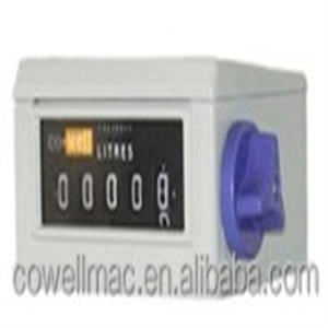 <span class=keywords><strong>Compteur</strong></span> de débit d'huile mécanique JSQ-2 avec grand affichage numérique pour applications de carburant, marque Cowell, garantie de 2 ans - Product Image 2