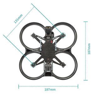 3 pulgadas Pro Cinewhoop Fpv Drone Digital O3 versión Diy Mini Cinewhoop Freestyle Drone <span class=keywords><strong>Woop</strong></span> O3 Kit - Product Image 2