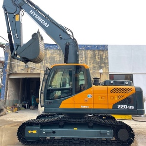 Excavadora Hyundai 220LC-9S de 22 toneladas original de Corea, excavadora de cadenas 220 225LC con motor Hyundai 220 220lc-9 220lc-9s - Product Image 1