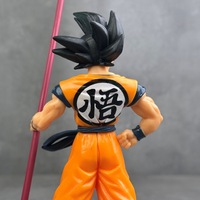 Figurine Anime DBZ Goku avec Bâton de Puissance, Édition 20ème Anniversaire, Modèle PVC, Jouet en Boîte, Cadeau pour les Fans de Manga et de Collection