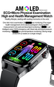 Tk16 Big Face <span class=keywords><strong>Montre</strong></span> de sport <span class=keywords><strong>connectée</strong></span> pour hommes Smart ECG Ladies Fitness Smartwatches <span class=keywords><strong>Montre</strong></span> intelligente de qualité <span class=keywords><strong>médicale</strong></span> - Product Image 2