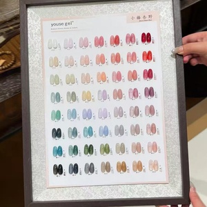 2025 New Spring Collection 56-Color Non-Toxic <b>Nail</b> Polish <b>Gel</b> <b>Set</b> Ice Pink Peach Transparent for DIY French <b>Nail</b> Salons - Product Image 2