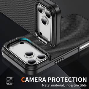 เคสโทรศัพท์มือถือลายคาร์บอนไฟเบอร์แฟชั่นทันสมัยสำหรับ iPhone 17 Air 16 15 14 13 12 Pro Max PLUS - Product Image 5