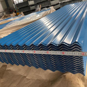 0,4 мм 0,5 мм 24 калибра 28 калибра 32 калибра Z80 Z100 предварительно окрашенный цинковый оцинкованный Dx51d + z цветной покрытый PPGI Гофрированный стальной кровельный лист - Product Image 3