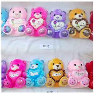 Venta al por mayor de fábrica: Oso de peluche suave gigante personalizado, juguete de peluche colorido con diseño de garra de máquina, crea tus propios juguetes - Product Image 4