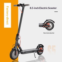 Skuter Listrik Lipat Berbahan Aluminium Alloy M365 Mi You 8.5 Inch untuk Dewasa UL2272 dengan Peredam Kejut dan Kecepatan 28km/jam