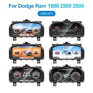 Kit de mise à niveau numérique du tableau de bord NaviHua pour Dodge RAM 2008-2012, écran LCD, compteur de vitesse, panneau d'instruments - Product Image 2