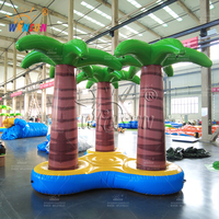 Piscine gonflable WINSUN en PVC imperméable, ignifuge, personnalisable, pour enfants et adultes, idéale pour les aires de jeux extérieures, motif cocotier