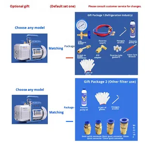 Nueva Bomba de Vacío Eléctrica de Acero Inoxidable de Doble Etapa Flying 4L Original con Filtro para Uso en Laboratorio <span class=keywords><strong>FEIYUE</strong></span> para Instalación - Product Image 3