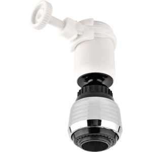 Aireador blanco ajustable con abrazadera y herramienta de torneado duradera conjunta - Product Image 1