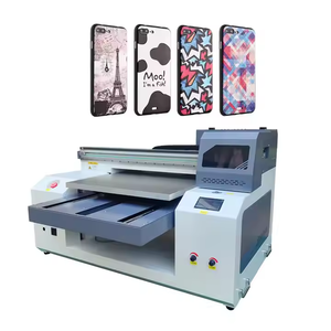 Impresora UV de Inyección de Tinta Plana Automática A2+6060 con Cabezales XP600, Impresora de Tarjetas con Pantalla Táctil, Imprime Logotipos, Patrones, Flex, Acrílico, Efecto Cáscara de Huevo - Product Image 2