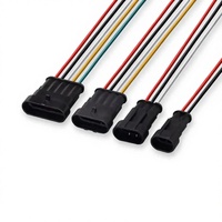 3239 Kabel Elektronik Perakitan Kawat Las Soket PSU DuPont DC5.5*2.1 Tahan Suhu Tinggi, Berlapis Timah Tembaga XLPE PTFE Nylon