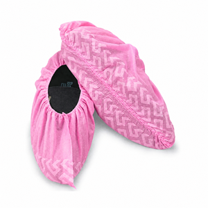 Surchaussures antidérapantes imprimées non tissées, protectrices pour invités, imperméables, <span class=keywords><strong>de</strong></span> qualité supérieure, livraison rapide, robustes, respirantes, certifiées ISO - Product Image 1