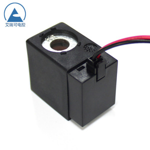 Bobine d'électrovanne 210M DC24V à filetage interne, en plastique, à passage direct, pour usage industriel pneumatique et hydraulique - Product Image 2