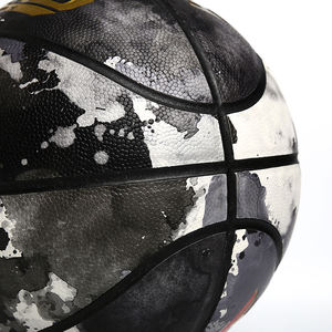 Ballon de <span class=keywords><strong>basket</strong></span> en caoutchouc personnalisé par le fabricant, bon marché, de haute qualité, pour l'entraînement - Product Image 5